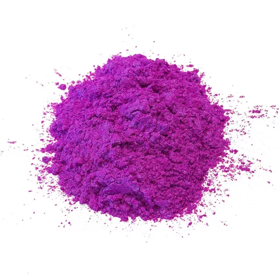 Gyöngyház hatású mica pigment por - ultraviola, 10g