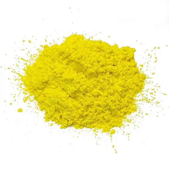 Gyöngyház hatású mica pigment por - citrom, 1kg