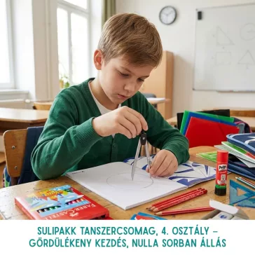   SuliPakk tanszercsomag, 4. osztály – Gördülékeny kezdés, nulla sorban állás