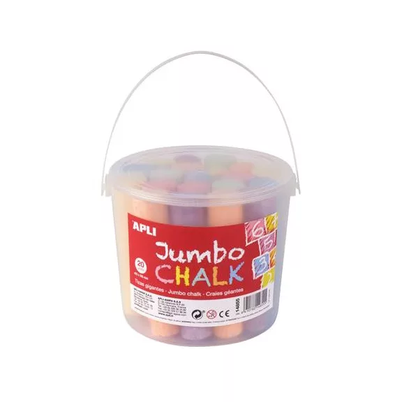APLI aszfaltkréta, jumbo - 20 db-os