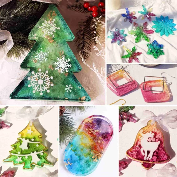 Let's Resin Alcohol Ink szett - 48 x 10 ml