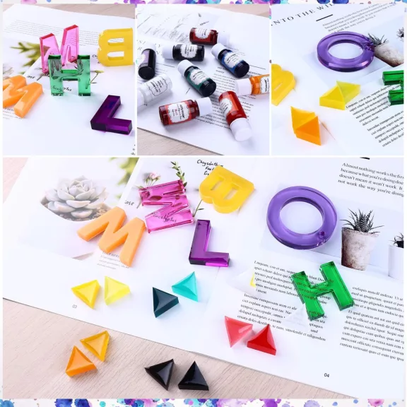 Let's Resin folyékony pigment paszta - narancs, 10 g