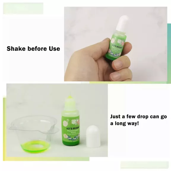 Let's Resin folyékony pigment szett - 15 x 10 ml