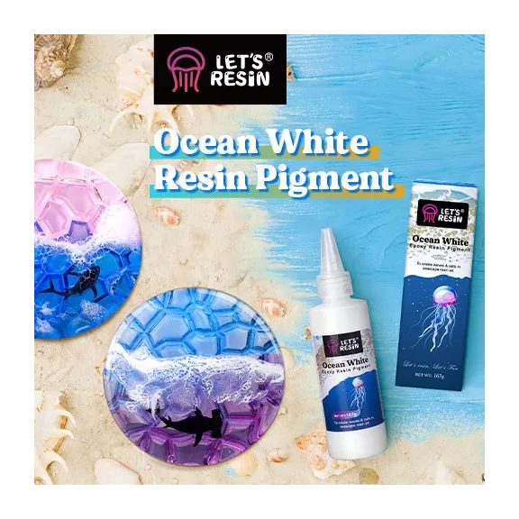 Let's Resin fehér pigment paszta - 167 g