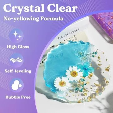   Let's Resin gyorskötésű epoxi öntőgyanta - 2,1 liter