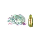 Let's Resin kaméleon effekt pehely - arany-oliva, Luxury Edition