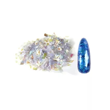   Let's Resin kaméleon effekt pehely - ibolya-kék, Luxury Edition