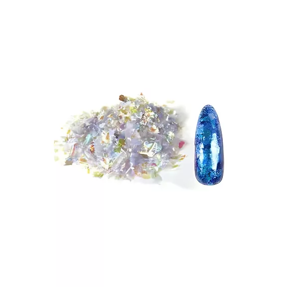 Let's Resin kaméleon effekt pehely - ibolya-kék, Luxury Edition