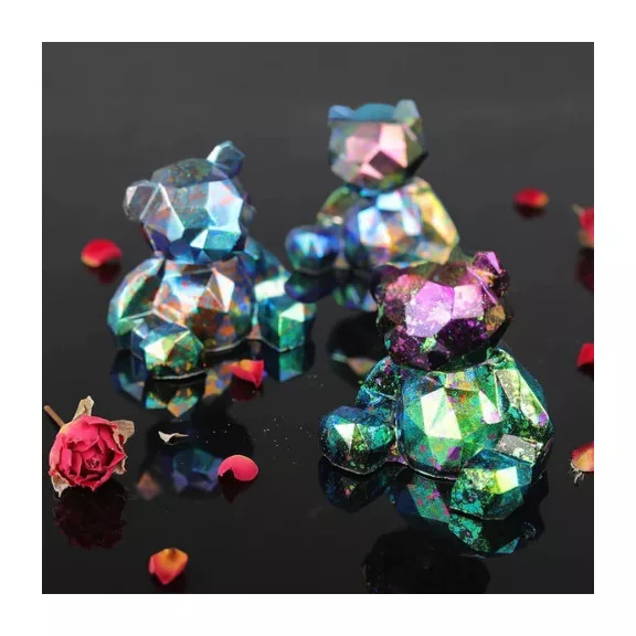 Let's Resin kaméleon effekt pehely - ibolya-kék, Luxury Edition