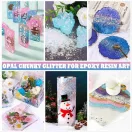 Let's Resin irizáló csillámpehely szett - 12 x 10g