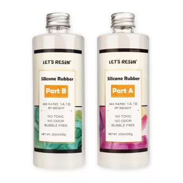   Let's Resin önthető kétkomponensű szilikon - 15A, 580 g