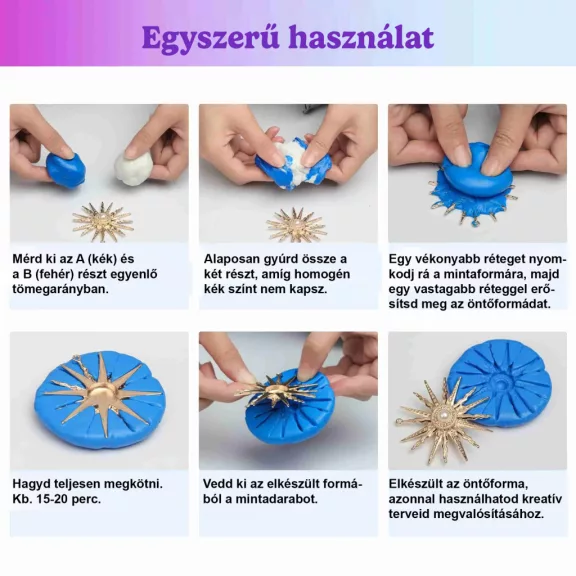 Let's Resin gyúrható szilikon paszta - 450 g
