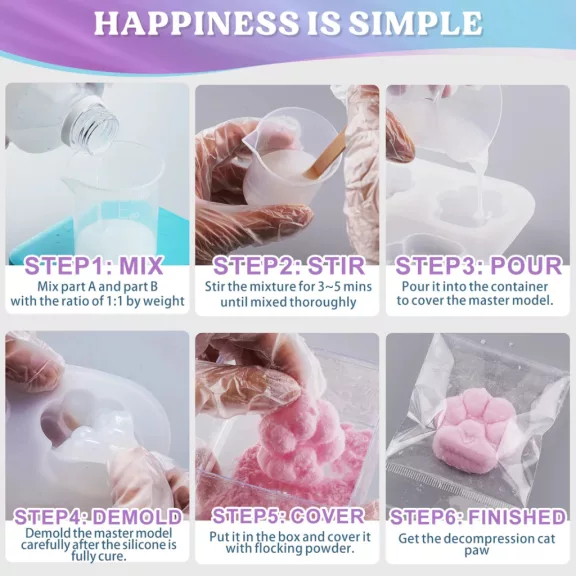 Let's Resin Squishy öntőanyag - 1700 gramm