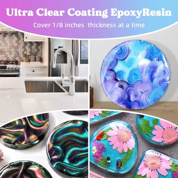 Let's Resin epoxi fedőgyanta - 3,6 liter