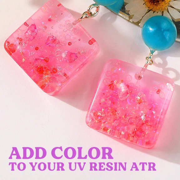 Let's Resin színes UV-gyanta készlet -  20 g