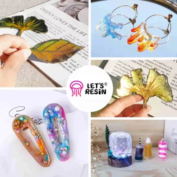   Let's Resin UV-gyanta - kemény típus, 1000 g, munkaeszközökkel