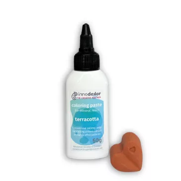   Innodekor színezőpaszta ásványgyantához - terrakotta, 50 g
