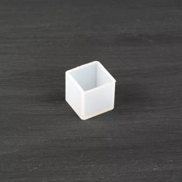 Szilikon öntőforma - kocka, 2,5 cm