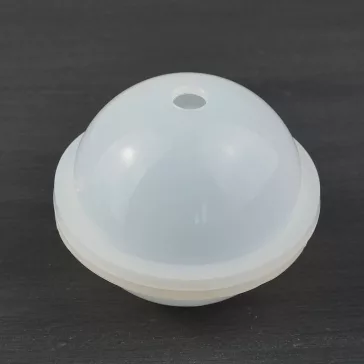 Szilikon öntőforma - gömb, 7 cm