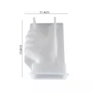 Szilikon öntőforma - 3D kéz, tetszik