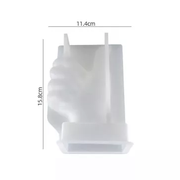 Szilikon öntőforma - 3D kéz, tetszik
