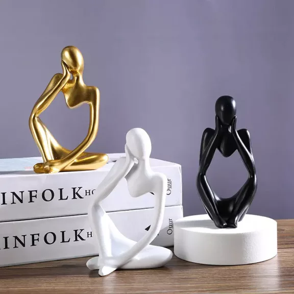 Szilikon öntőforma - gondolkodó ember 2.