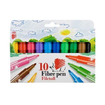 ICO Süni filctoll készlet, 1-3 mm - 10 db