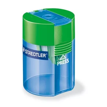   STAEDTLER 511 hegyező, egylyukú, tartályos - vegyes színek