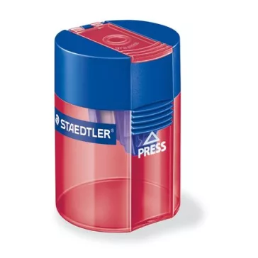   STAEDTLER 511 hegyező, egylyukú, tartályos - vegyes színek