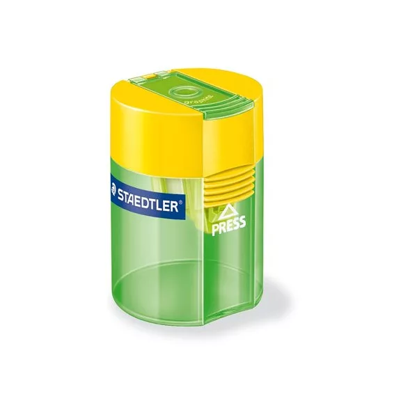 STAEDTLER 511 hegyező, egylyukú, tartályos - vegyes színek