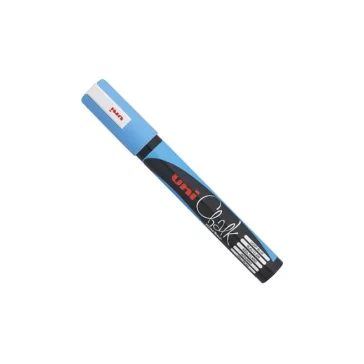 UNI krétamarker filctoll, 1,8-2,5 mm - világoskék