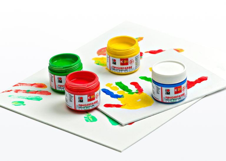 Festés, keverés, felfedezés Marabu KiDS ujjfestékkel