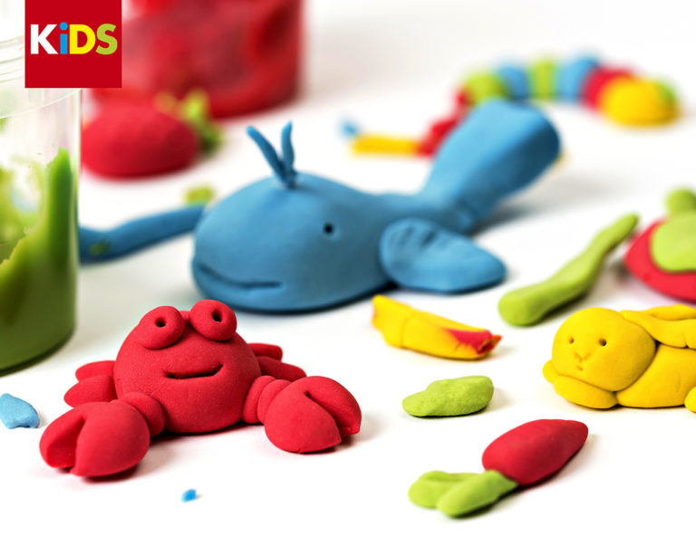Gyurmázás a Marabu KiDS modellező gyurmával