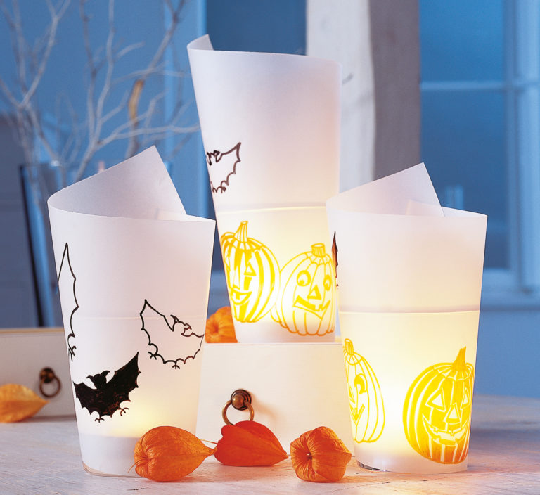 Ijesztő mécsestartók Marabu Deco Painterrel