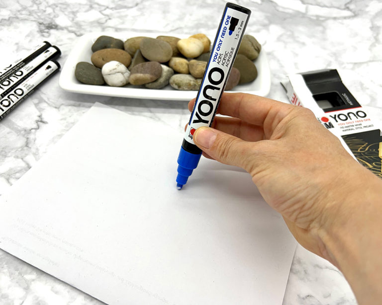 A YONO marker felrázása és bepumpálása