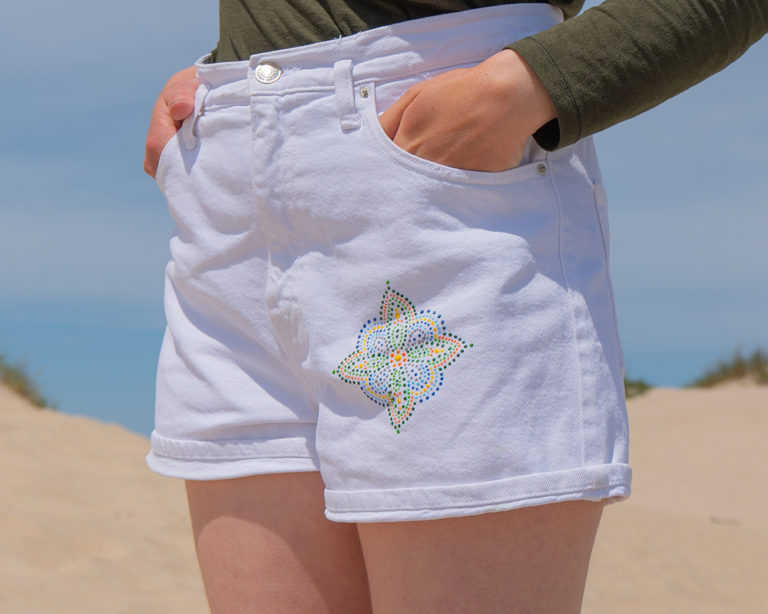 A mandala minta közelről