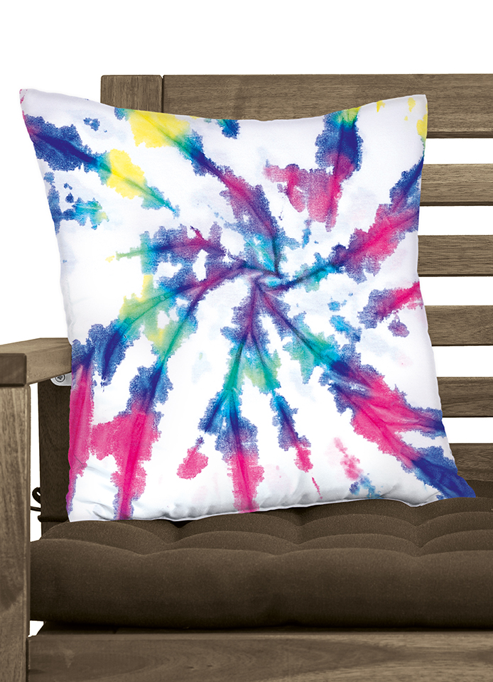Tie-dye párna