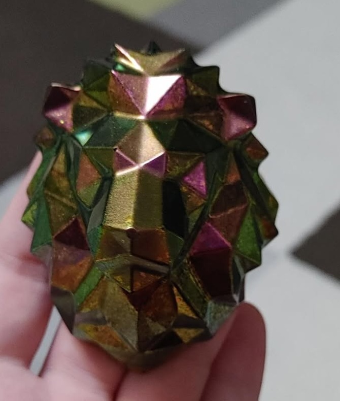 Szilikon öntőforma - 3D oroszlán fej